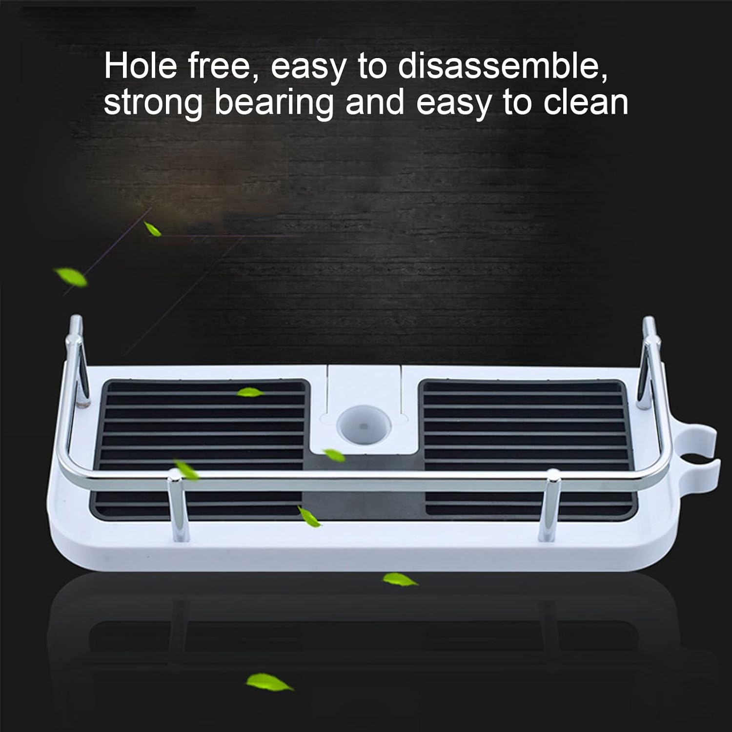 Shower Rack,Removable & Washable Plastic Bathroom Shelf,Bathroom Shower Organizer - Image 3