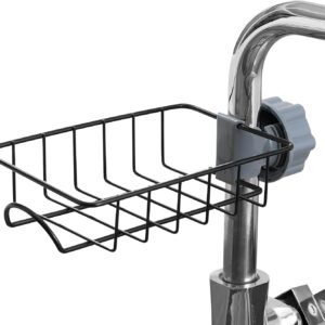 Kitchen Faucet Sponge Holder Sink Caddy Organizer