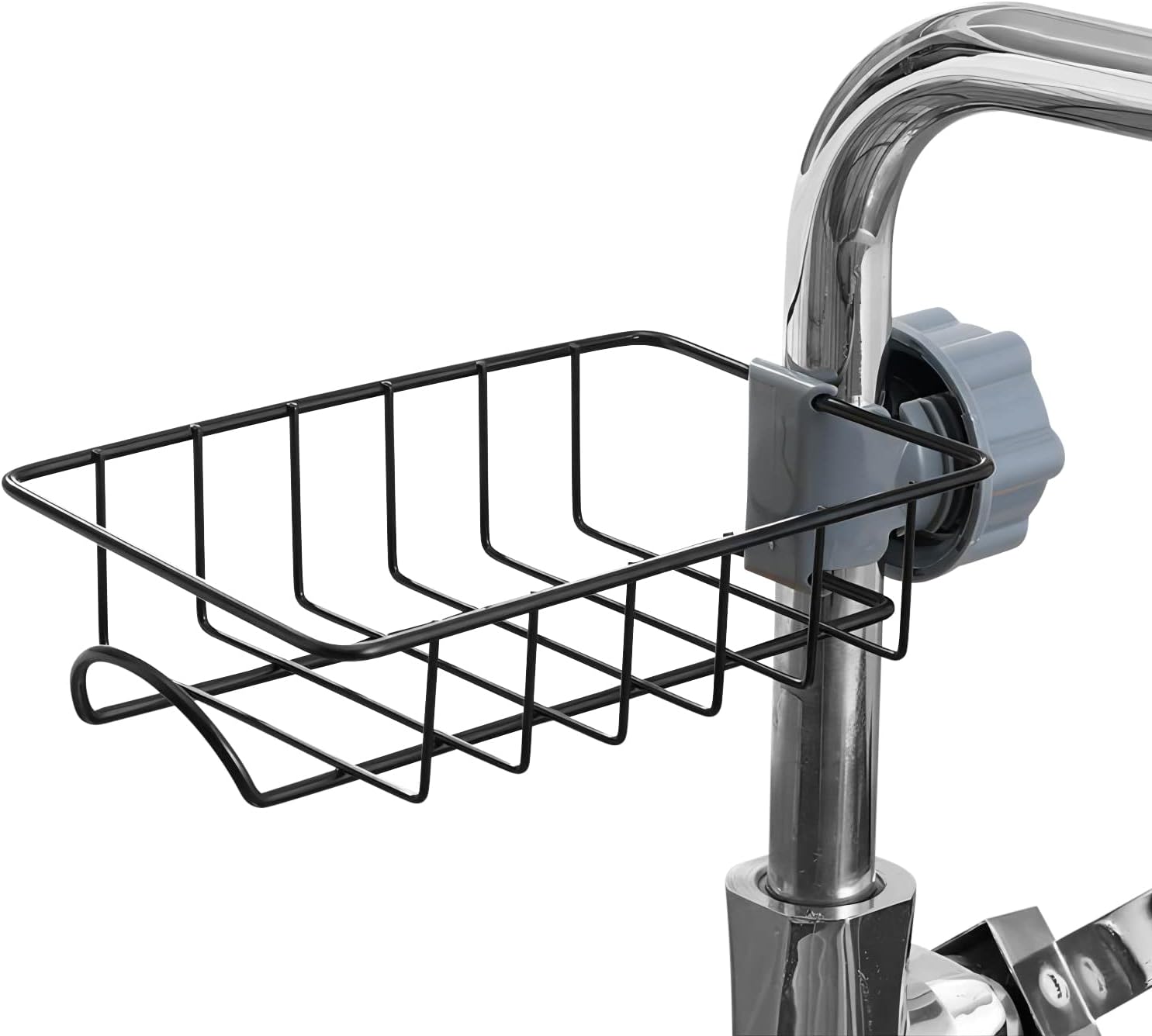 Kitchen Faucet Sponge Holder Sink Caddy Organizer